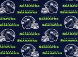 Seattle Seahawks Bandana - 22"x22" NFL - Handmade 