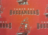 Tampa Bay Buccaneers Bandana - 22"x22" NFL - Handmade 