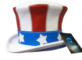 Uncle Sam Leather Top Hat