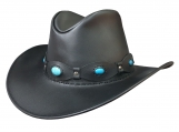 Western Cowboy Leather Hat
