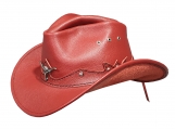 Country Cowboy Leather Hat