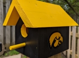 Iowa Hawkeyes Bird House