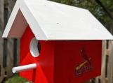 St Louis Cardinals Bird House