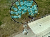 Suncatcher aqua Marine healing stones and Crystals   