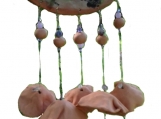 Terra Cotta Wind Chime Clay Pottery Chimes
