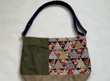 Crossbody bag,  Japanese pattern, Cloth bag  