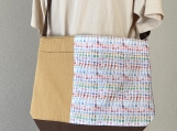 Crossbody bag, Japanese pattern, Cloth bag