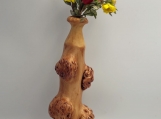 GBM10020 Vase Unique Handmade New Gift Decoration Solid Wood