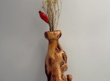GBM10026 Vase Unique Handmade New Gift Decoration Solid Wood
