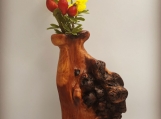 GBM10030 Vase Unique Handmade New Gift Decoration Solid Wood