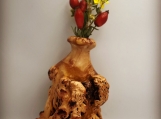 GBM10039 Vase Unique Handmade New Gift Decoration Solid Wood