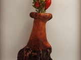 GBM10045 Vase Unique Handmade New Gift Decoration Solid Wood