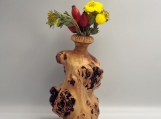 GBM10051 Vase Unique Handmade New Gift Decoration Solid Wood