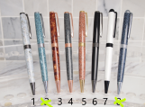 Hand Made Corian Pens Group 2