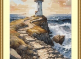Lighthouses Cross Stitch Pattern