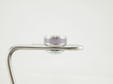 Stainless and Purple Amethyst (Ring#54)