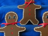 Wooden Gingerbread Boy  W112352