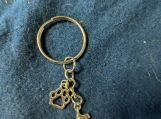 Bulldog keychain