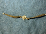 Celtic knot leather bracelet
