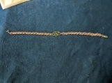 Pink Infinity heart bracelet