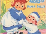 Raggedy Ann and Andy Vintage Paper Dolls 