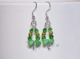 RnJ_GemsCrystals_Green Earring 925 SilverWire