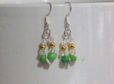 RnJ_GemsCrystals_Green Earring 925 SilverWire