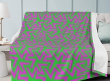Electric Soft Polyester Premium Fleece Blanket