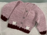 Hand knitted baby cardigan 12-18 months 