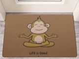 Life is Good Novelty Door Mat | Rubber