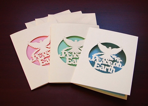 Peace Notecards with matching envelopes