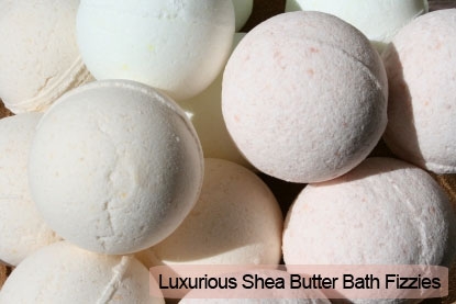 Luxurious Shea Butter Bath Fizzies