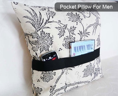 Pocket Pillow for Men.