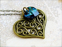 Swirl Heart necklace