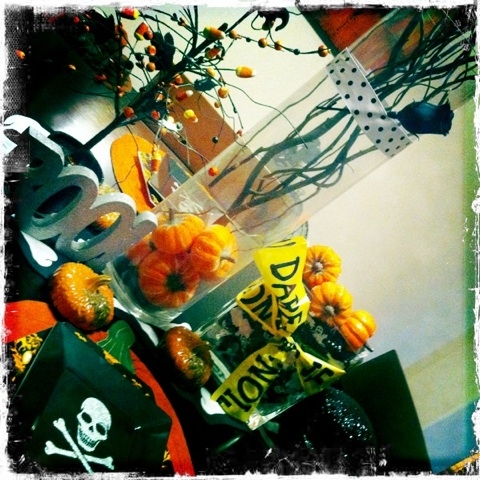 Halloween pumpkin decor