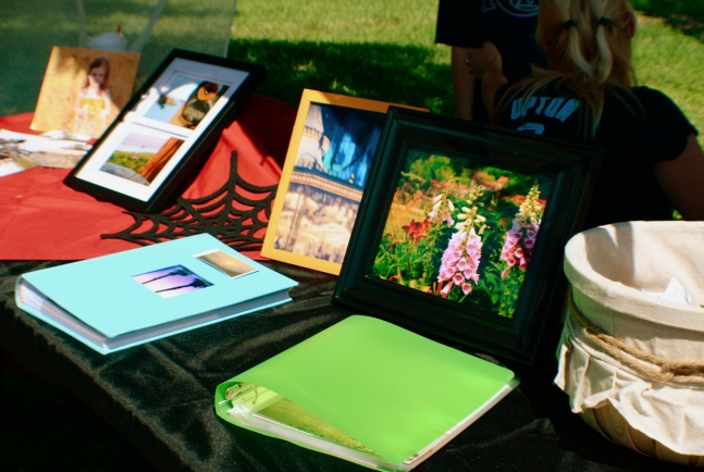 Display Table at Local Crafts festival