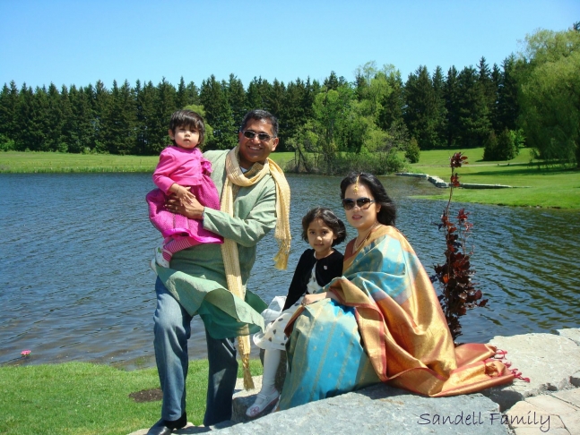 Reshma Sandell Family Photo, AhKriti. 