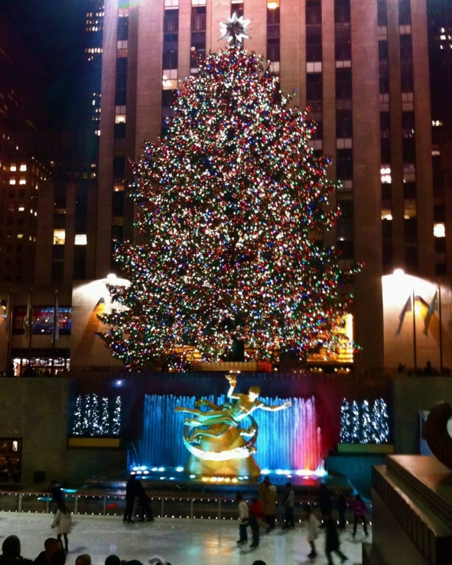 Rockefeller Plaza Christmas Tree