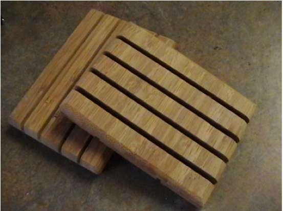 Bamboo Wood Soap Dish-shippingincluded in price 
