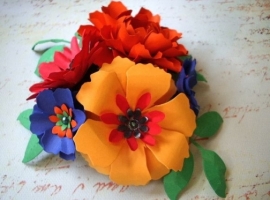 Tropical Dream - 6 Small centerpieces - made to order