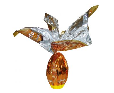 cellophane wrapped easter egg 2012 candy
