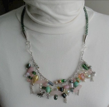 Necklace using a Belle Ami