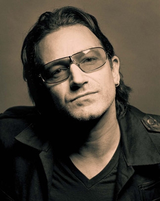 Bono in sunglasses