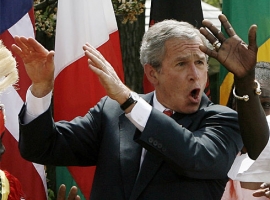 George Bush dance