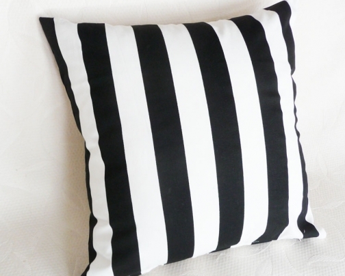 striped pillow