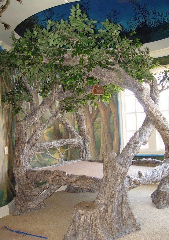 Tree bed.