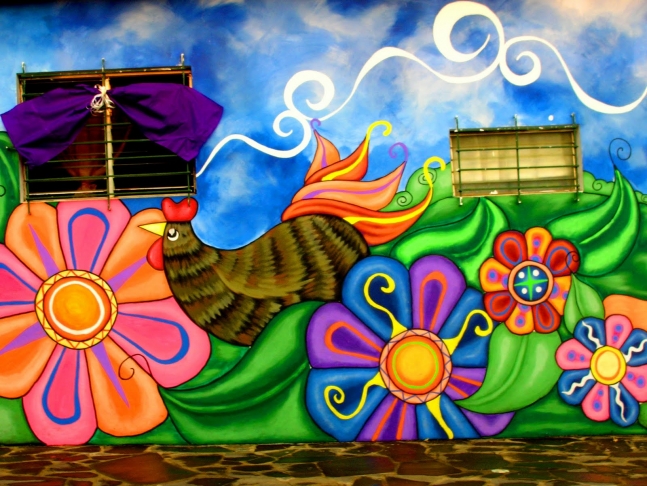 Ataco murals, El Salvador.