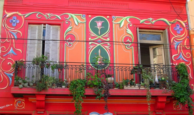 Ornate House, Abasto, Buenos Aires, Argentina.