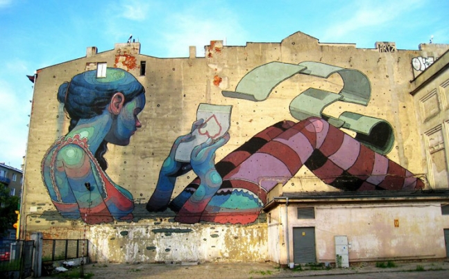 Street art in Poland.