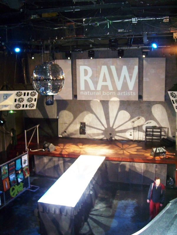 Runway at the RAW event.